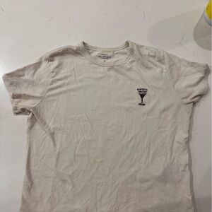 Abercrombie & Fitch Soft Beige Tee